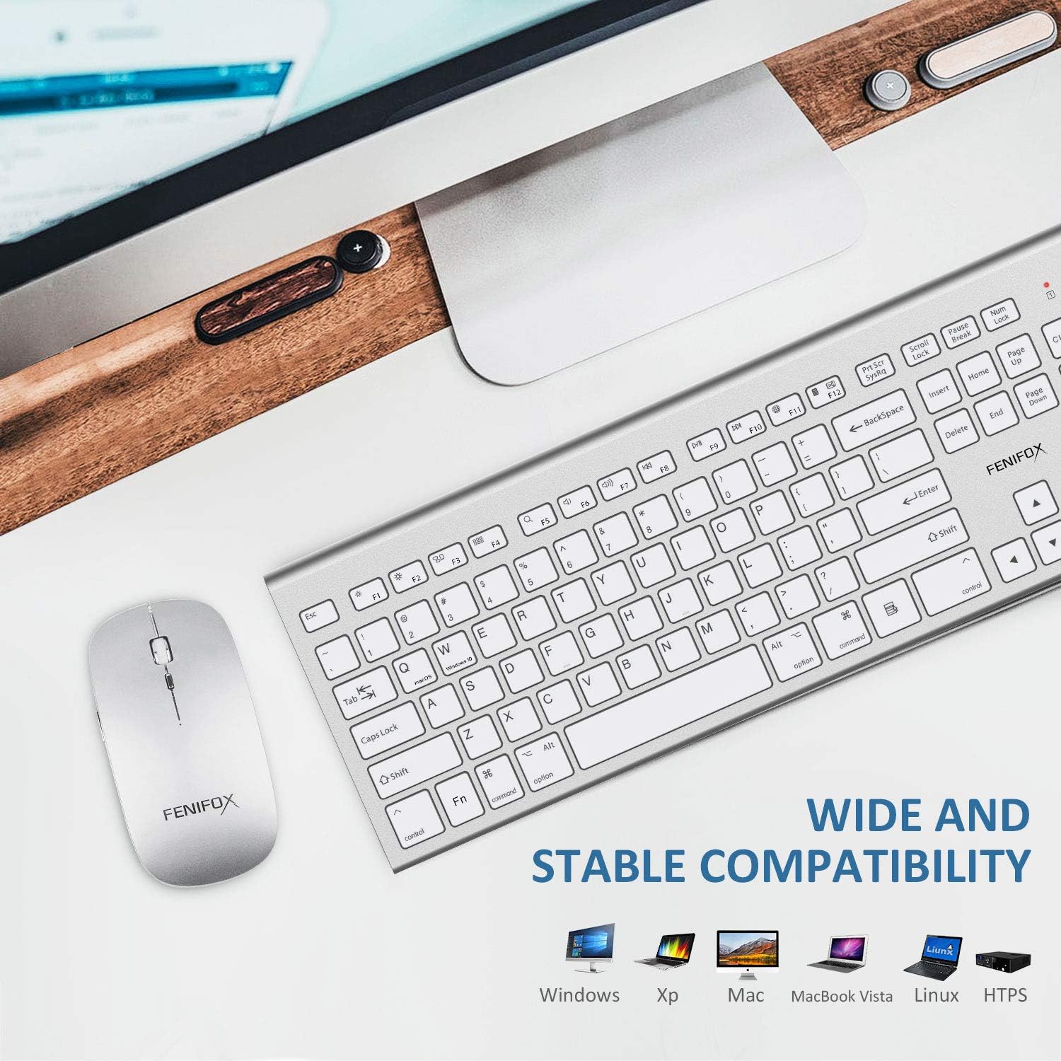 Wireless Keyboard & Mouse Dual System - Gallery 9