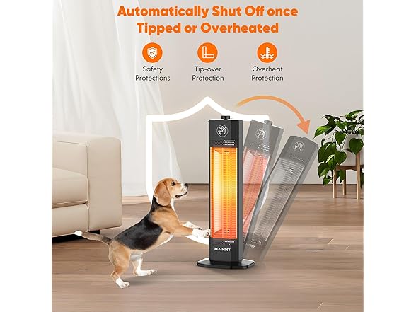 HAIMMY Outdoor Electric Patio Heater