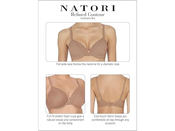 Women's Refined Contour Underwire Bra