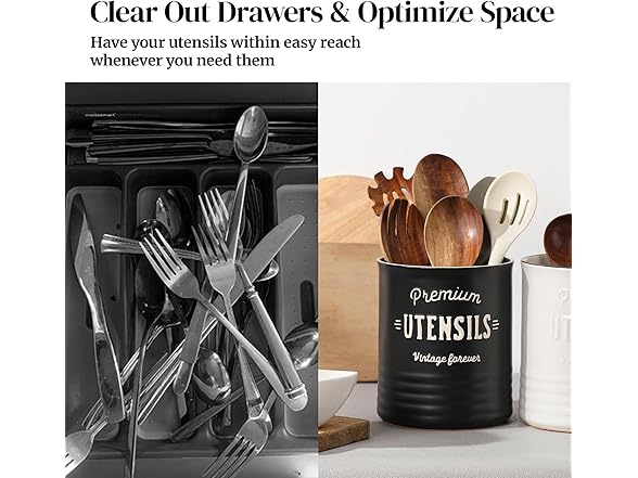 Utensil Storage for Kitchen