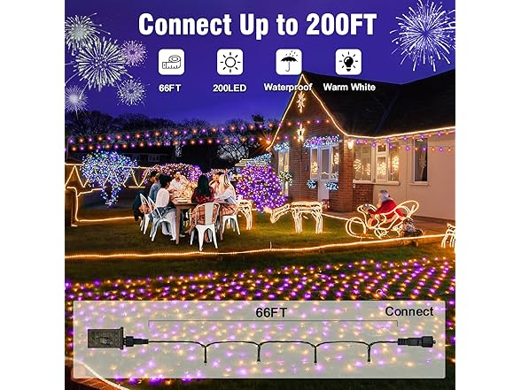 Nisocy BC2351725090003 Halloween String Lights