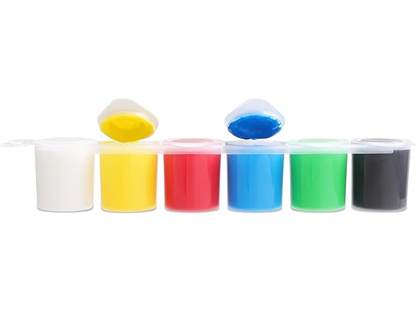 PRiMO Premium Tempera Paint Pot Set, 6-Color Classic
