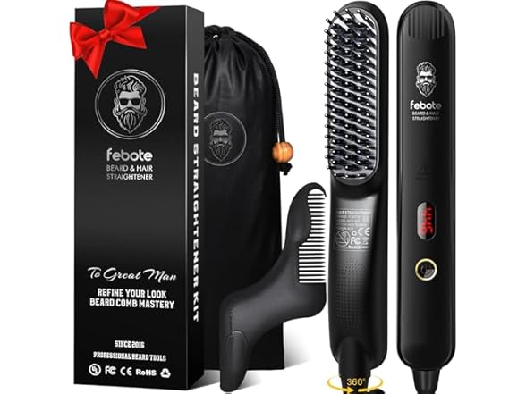 febote Ionic Hair Straightening Brush
