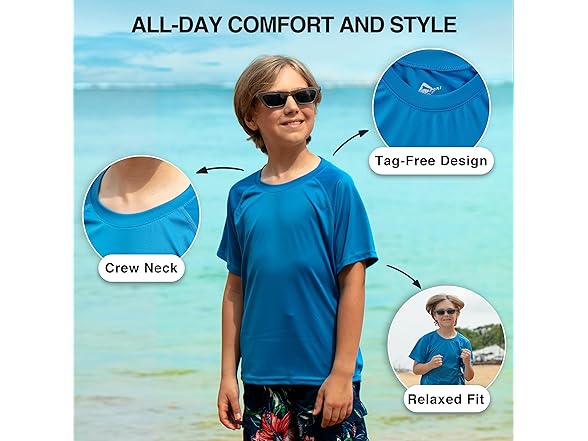 Kanu Boys Royal Rashguard (2T)