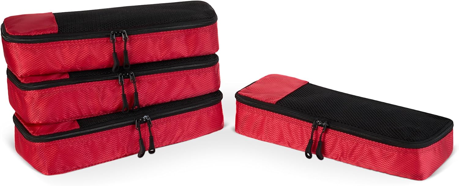 Amazon Essentials 4-Piece Packing Cubes - Gallery 12