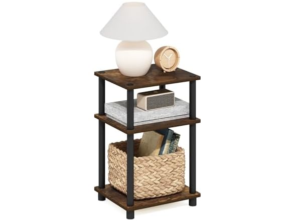 Furinno JUST 3-Tier End Table