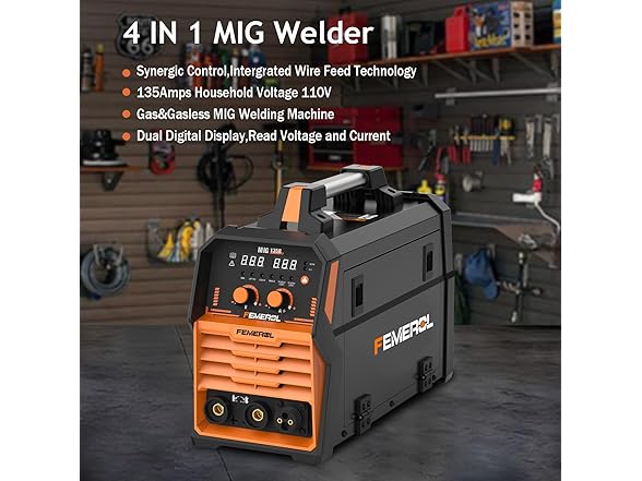 FEMEROL 4-in-1 110V MIG WELDER