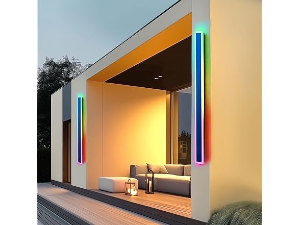 12" LED RGBW Wall Light IP66