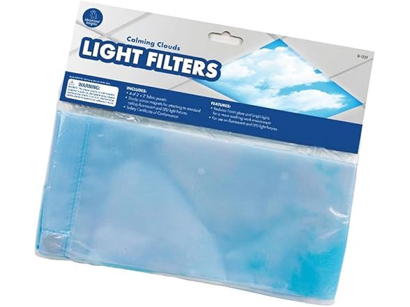 Calming Clouds Light Filters 4-Pack
