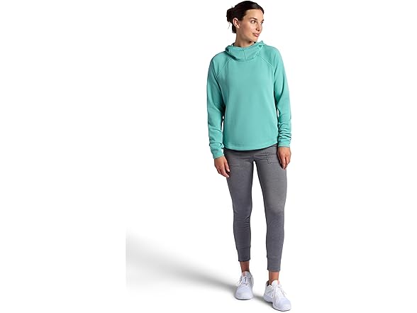 HEAD Women Cowl Hooded Raglan Sweatshirt Slim