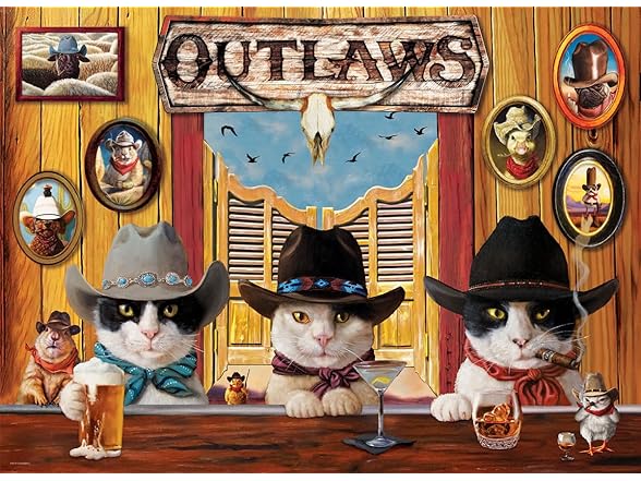 Outlaws 500 Piece Puzzle