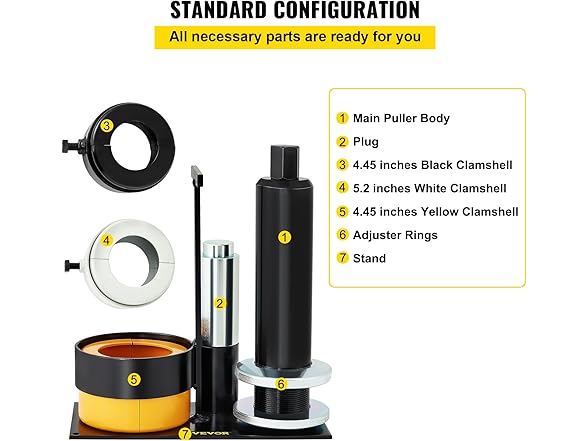 VEVOR Carrier & Pinion Bearing Puller