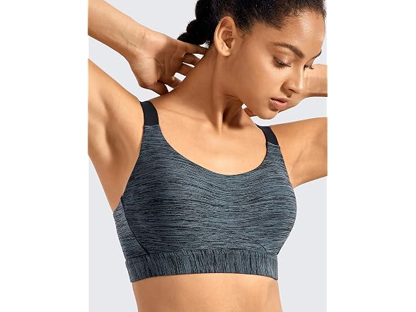 Syrokan Women (36D) High Impact Padded Sports Bras
