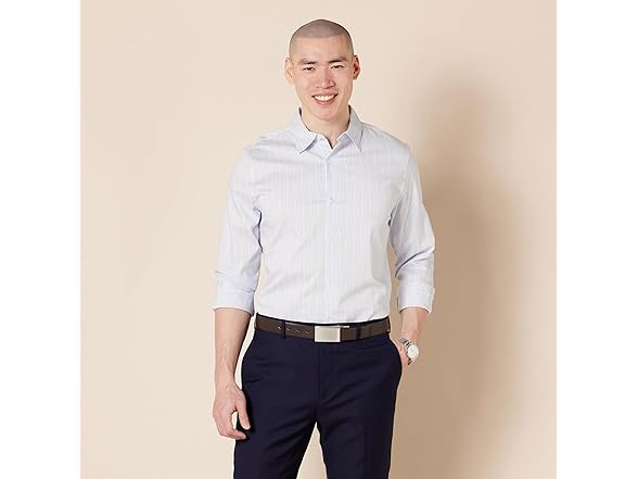 Amazon Essentials Men's Leather Rever