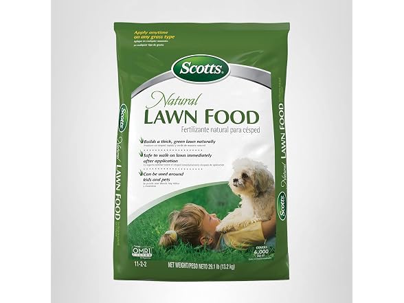 Scotts Natural Lawn Food, Lawn Fertilizer