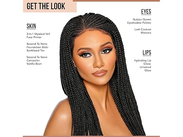 Glamazon Eyeshadow Palette, Nubian Quee