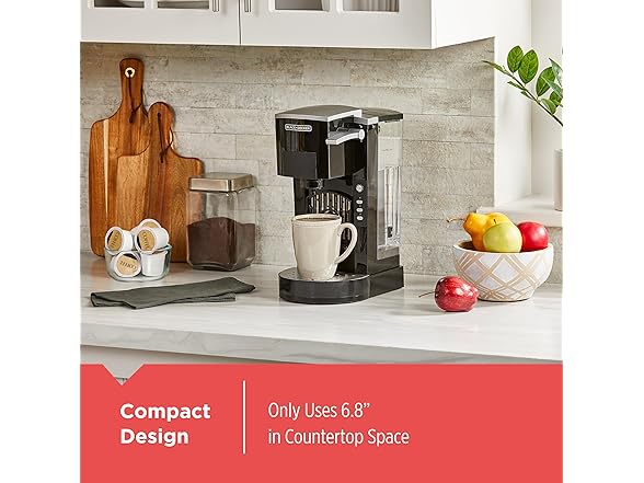 BLACK+DECKER Family Single Serve K-Cup Brewer