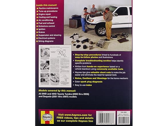 Haynes Toyota Tundra, 00-'06 & Sequoia