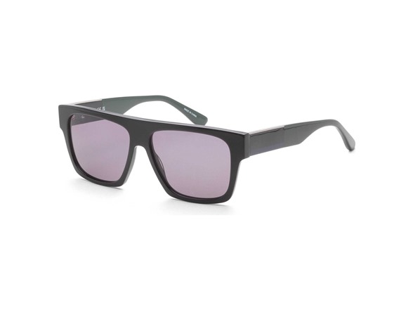 Lacoste Men's 57mm Black Sunglasses