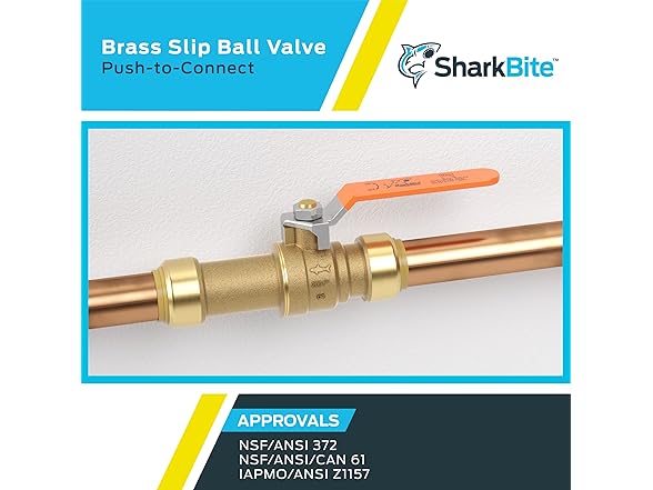 SharkBite 3/4 Inch Slip Ball Valve