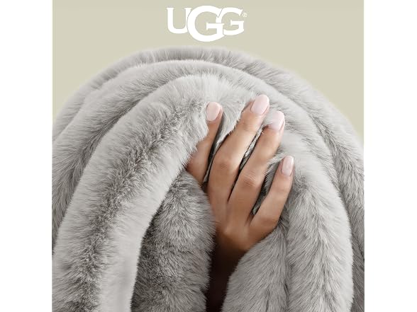 UGG Euphoria Throw Blanket, Plush Faux
