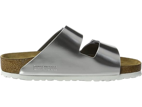 Birkenstock Arizona NL SFB Metallic Silver