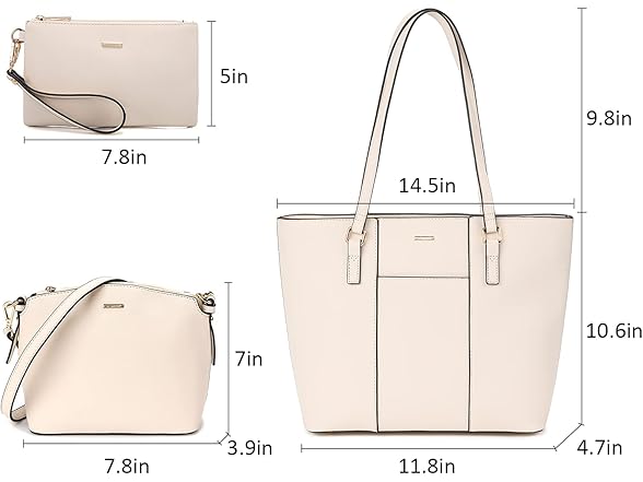 LOVEVOOK Purses Handbags 3pcs