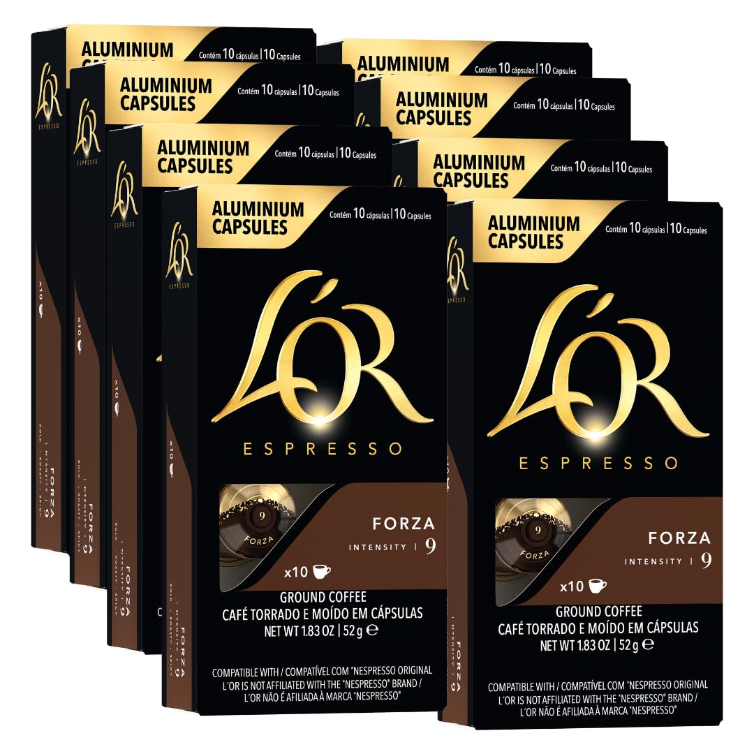 (100ct) L'Or Nespresso Capsules - Forza - Gallery 2