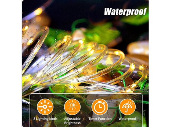 Hakol 500 LED Outdoor Rope Lights – 28M/92ft- Warm White