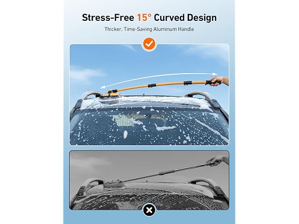 AstroAI Car Wash Brush, 43in Handle