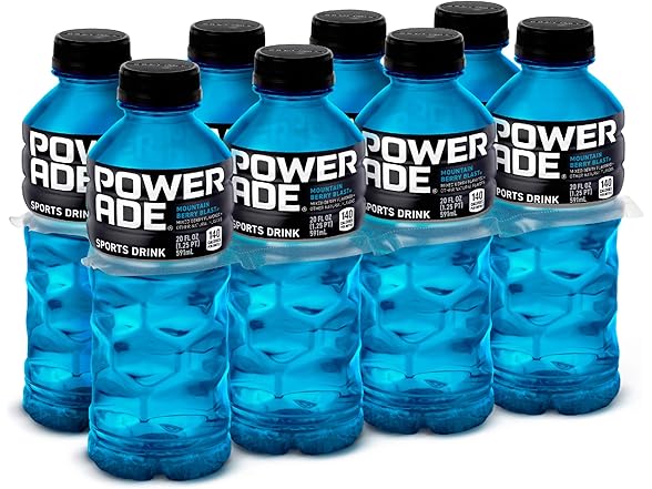 POWERADE Mountain Berry Blast, 20 fl oz, 8 Pack