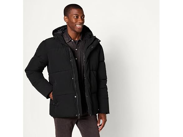 Amazon Essentials Men Hooded Puffer