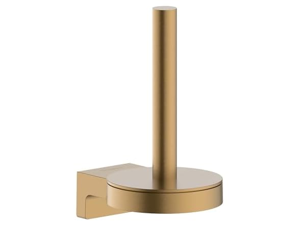 hansgrohe AddStoris S Spare Roll Holder in Brushed Bronze