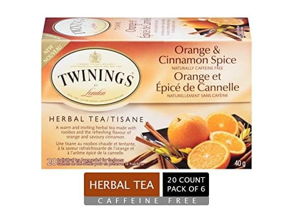 Orange Cinnamon Spice Tea 20 Bags
