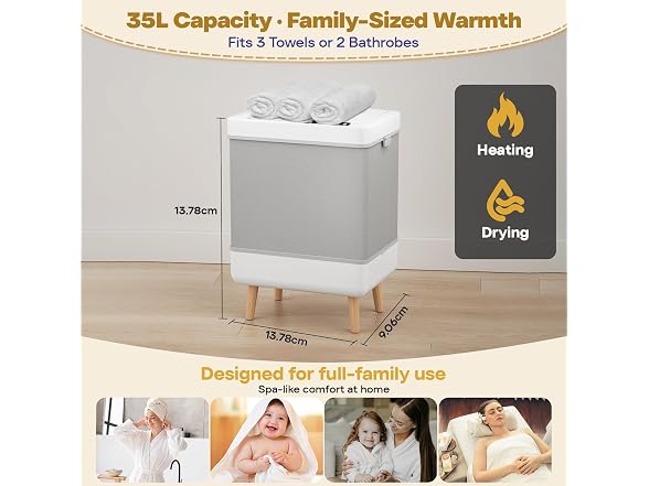 35L Towel Warmer for Bathroom
