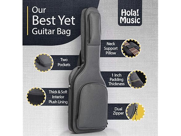 Hola! Music Electric Guitar 41in Pro Series Gig Bag