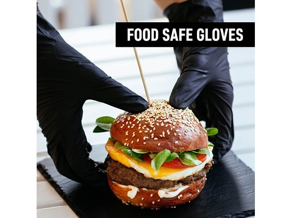 Multi-Pack Black Nitrile Gloves