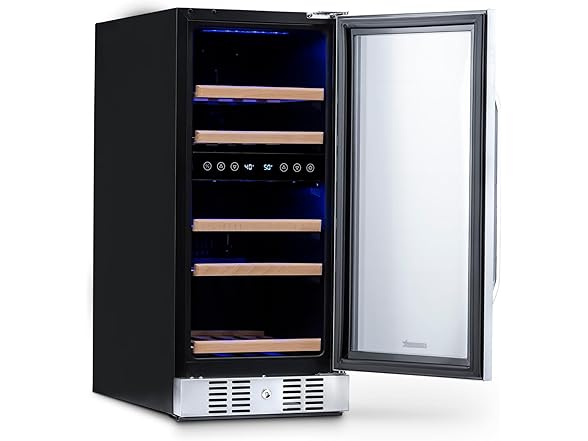 Newair Dual Zone Wine Fridge - 29 Bottles