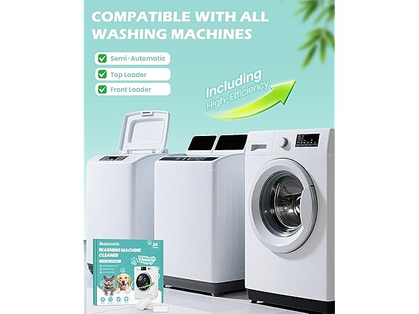 Mamouris Washing Machine Cleaner Tablets