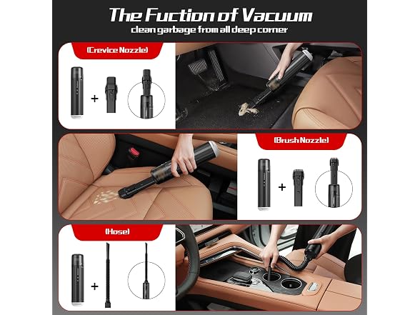 Chuboor 13000PA Powerful Car Vacuum