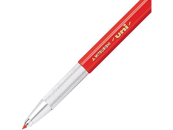 uni Lead Holder Pencil, Holder, 2.0mm, Red