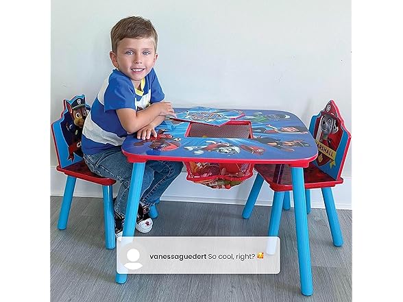 Delta Children Kids Table and Chair Set PAW Patrol