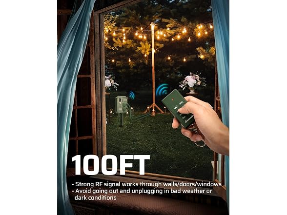Outdoor Power Stake Timer
