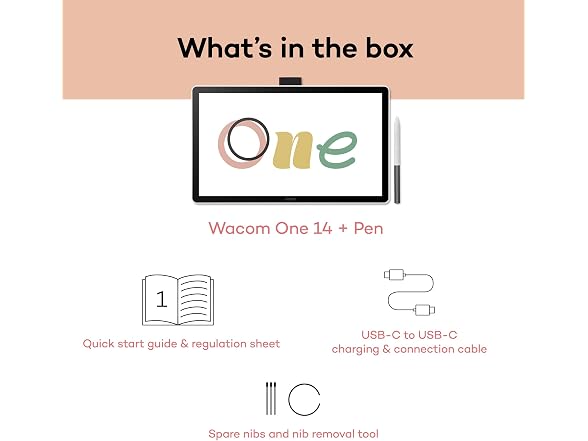 Wacom One Pen Display 14, W129280722