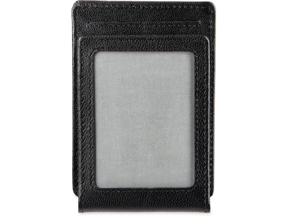 Haggar Men (OS) Rfid Leather Magnetic Front Wallet