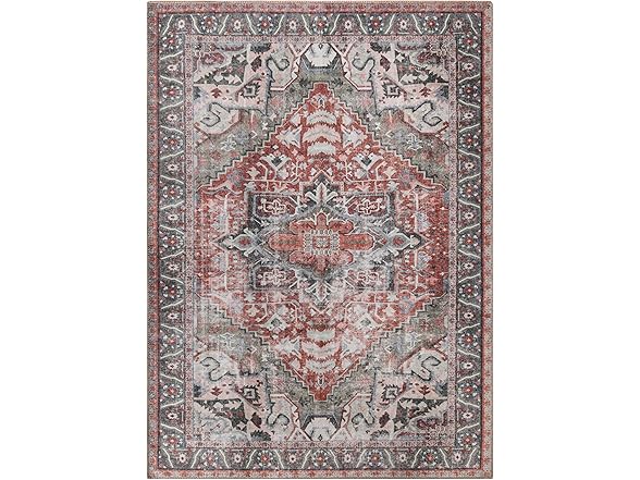 Superior 10'x14' Rustic Medallion Indoor Area Rug