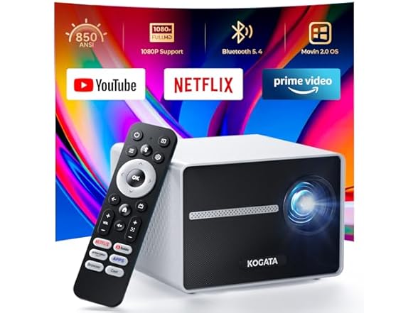 KOGATA Smart Mini Projector | 1080P