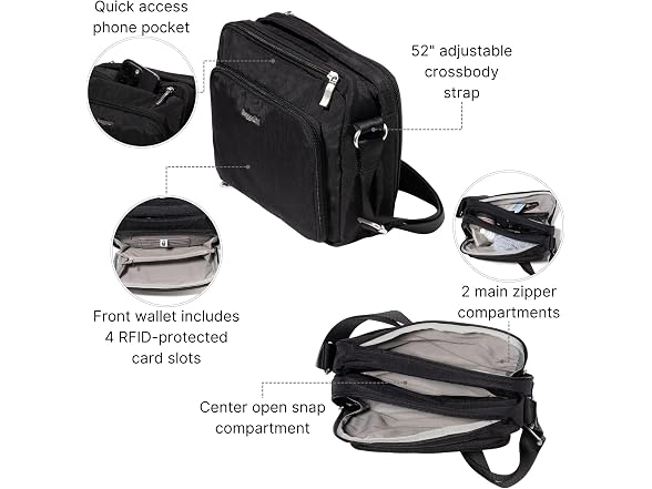Baggallini Modern Camera 7"x9"