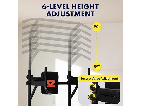 SQUATZ Pull-Up Dip Station