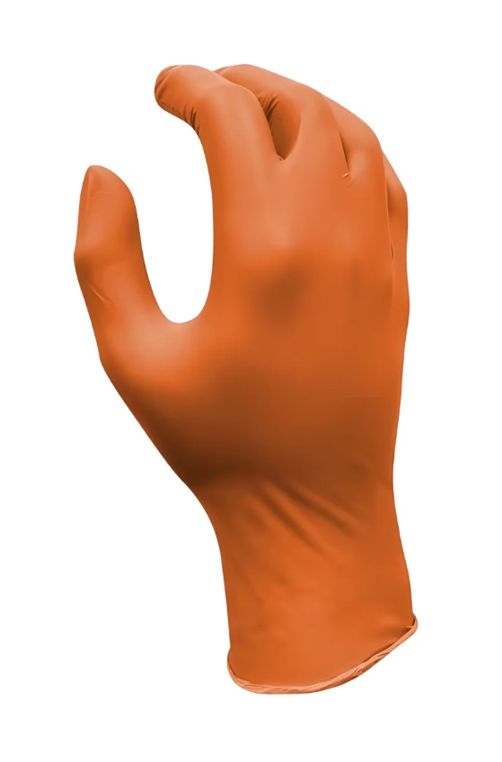 Royalty Premier 8 Mil 1000pcs Orange Nitrile Gloves - Gallery 7